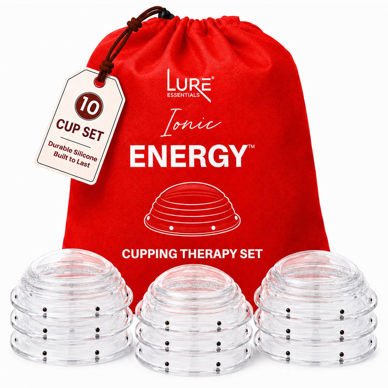 Ionic ENERGY silicone cupping set