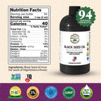 Ethiopian Black Seed Oil 16oz (PET)/Plastic Bottle