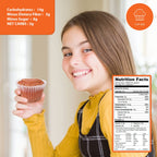Carbolicious Strawberry Muffin (6 Muffins)  Low-Carb Sugar-Free 2g Carbs per muffin Keto, Atkins Diabetic, Friendly