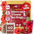 Hibiscus Dried Flowers Tea Bags