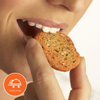 Carbolicious Melba Toast Low-Carb Sugar Free (Sea Salt), 4oz - 1 Pack. Only 1 Carb for 8 Slices!
