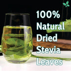 Stevia Leaf, Whole Dried Leaves, Tea Bags, Powder, 100% Natural and Pure from Stevia Leaves. Sugar Substitute for Tea, Coffee. Loose Leaf Stevia Herbal Tea. Zero Calorie Sweetener. No Sugar, No Caffeine, No Gluten, Vegan.