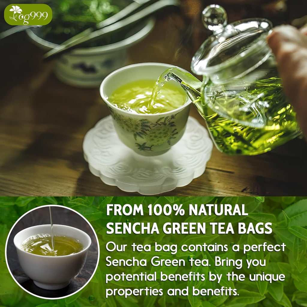 Premium Sencha Green Tea Bags