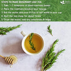 Premium Rosemary Leaves, Tea Bags, Powder