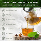 Premium Soursop Graviola Leaf Tea Bags