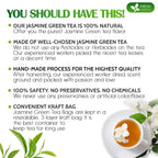 Premium Jasmine Green Tea Bags