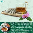 Natural Banaba Dried Leaves, Tea Bags, Powder