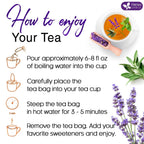 Premium Lavender Mint Tea Bags