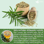 Premium Rosemary Leaves, Tea Bags, Powder