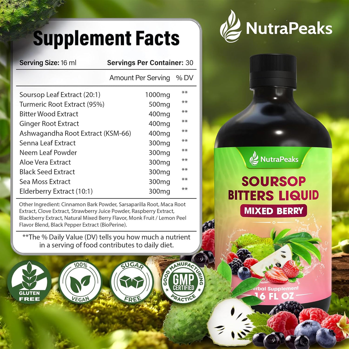 Soursop Daily Wellness Bitters