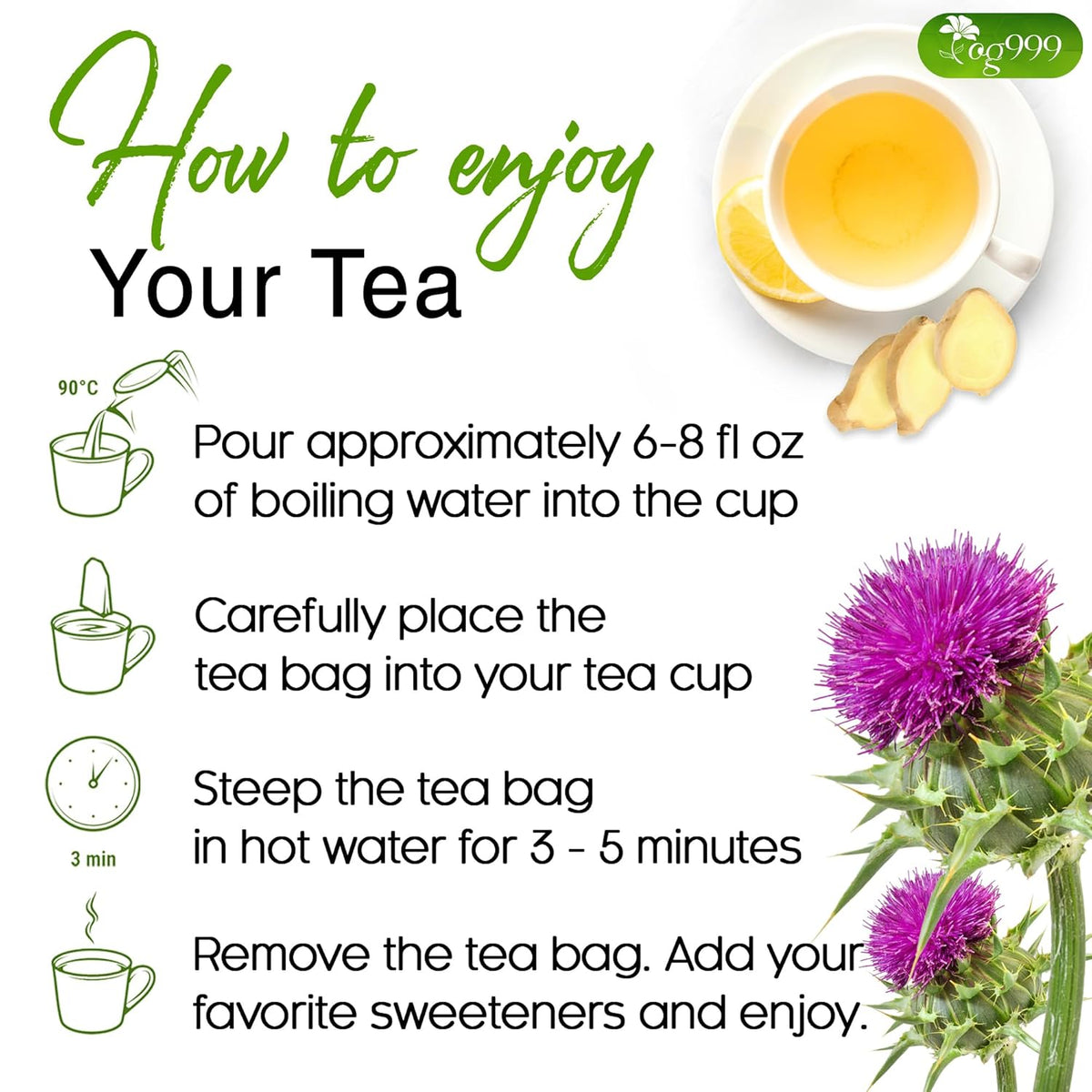 Premium Stomach & Liver Herbal Tea