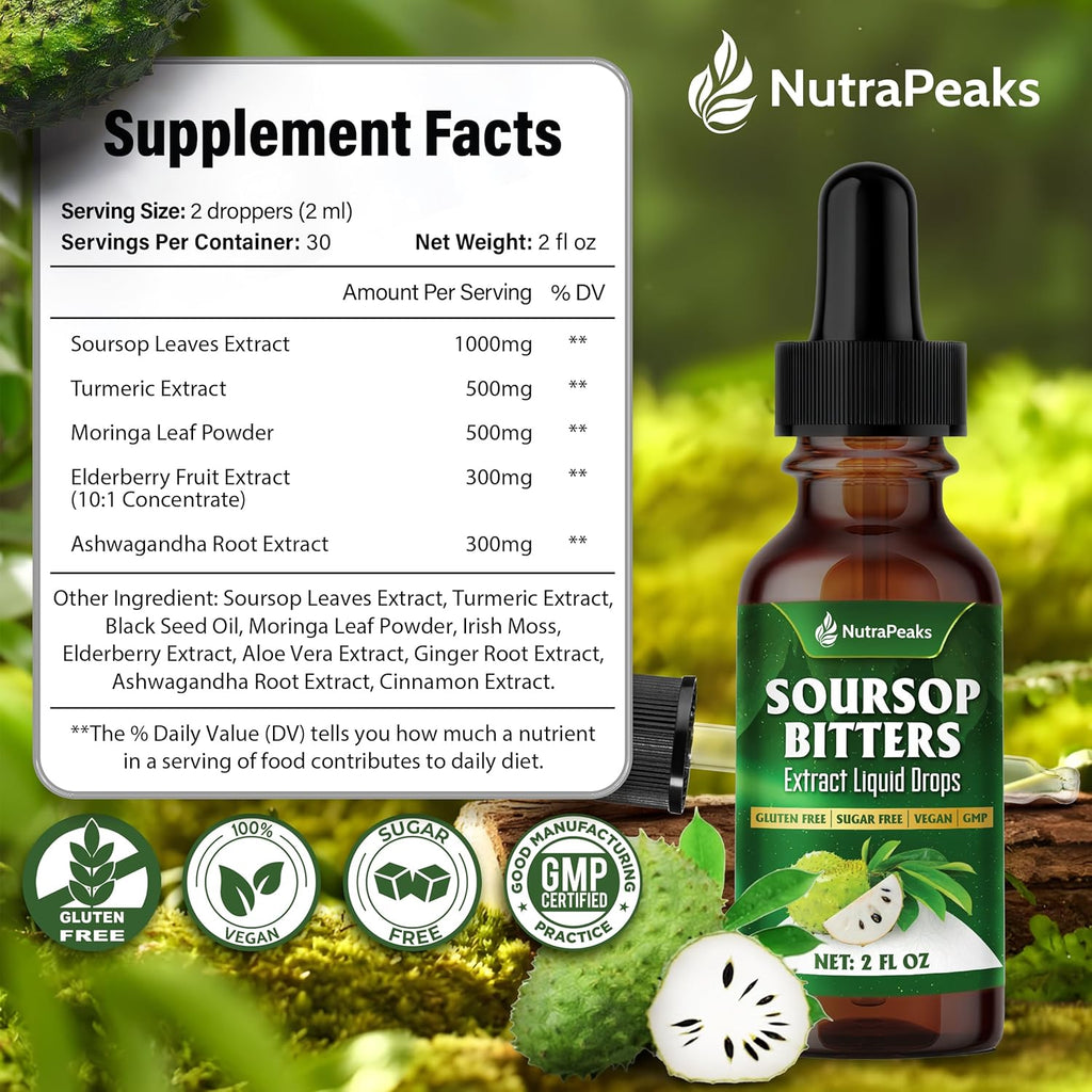 Soursop Bitters Liquid Drops