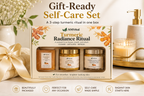 AMVital Turmeric Radiance Ritual 3-Piece Skincare Gift Set