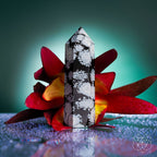 Spiritual Bodyguard - Snowflake Obsidian Point