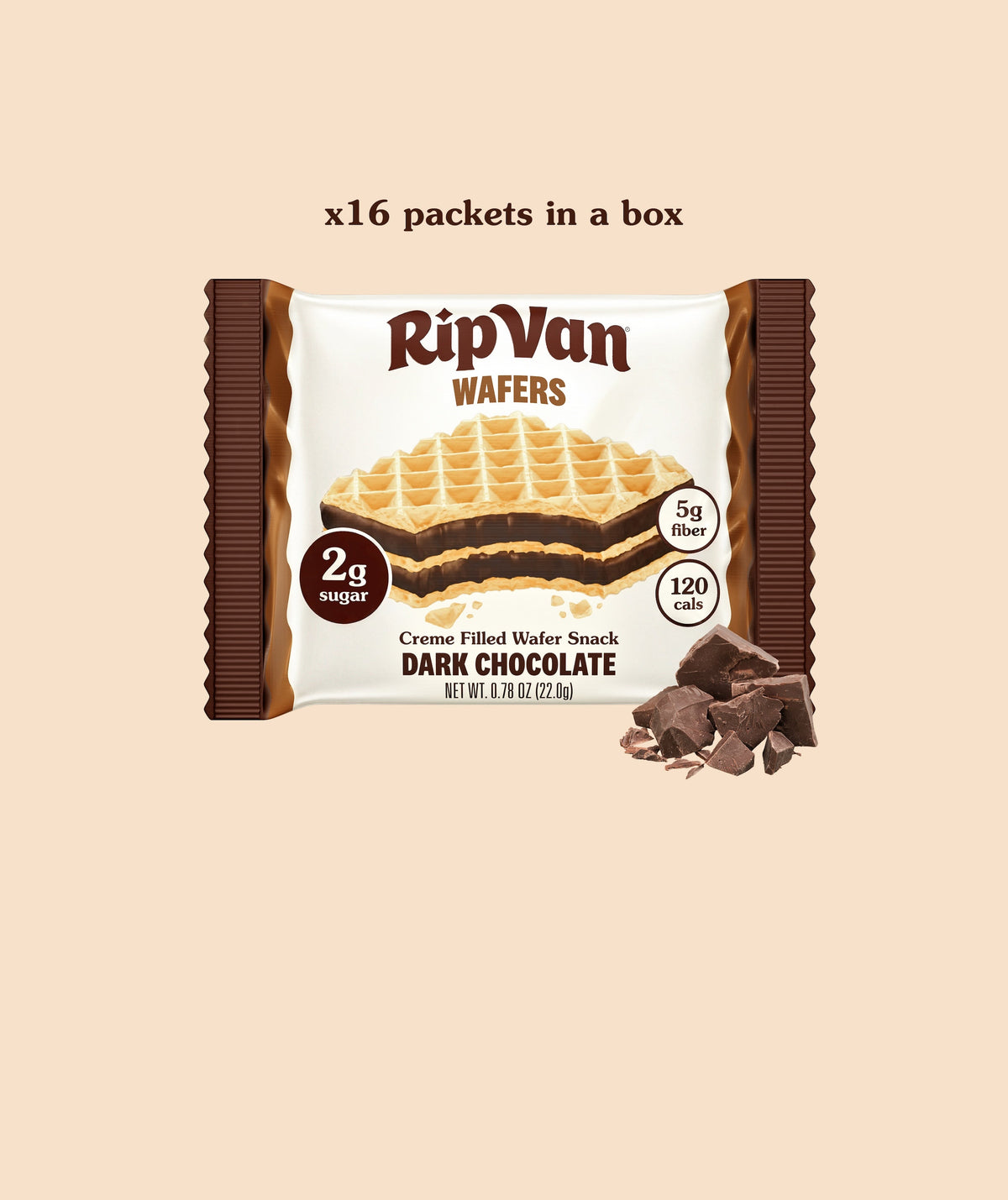 Wafers Dark Chocolate