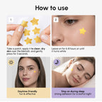 Gold Star Pimple & Acne Patches
