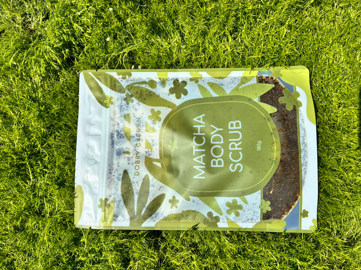 Organic Matcha Mint Body Scrub