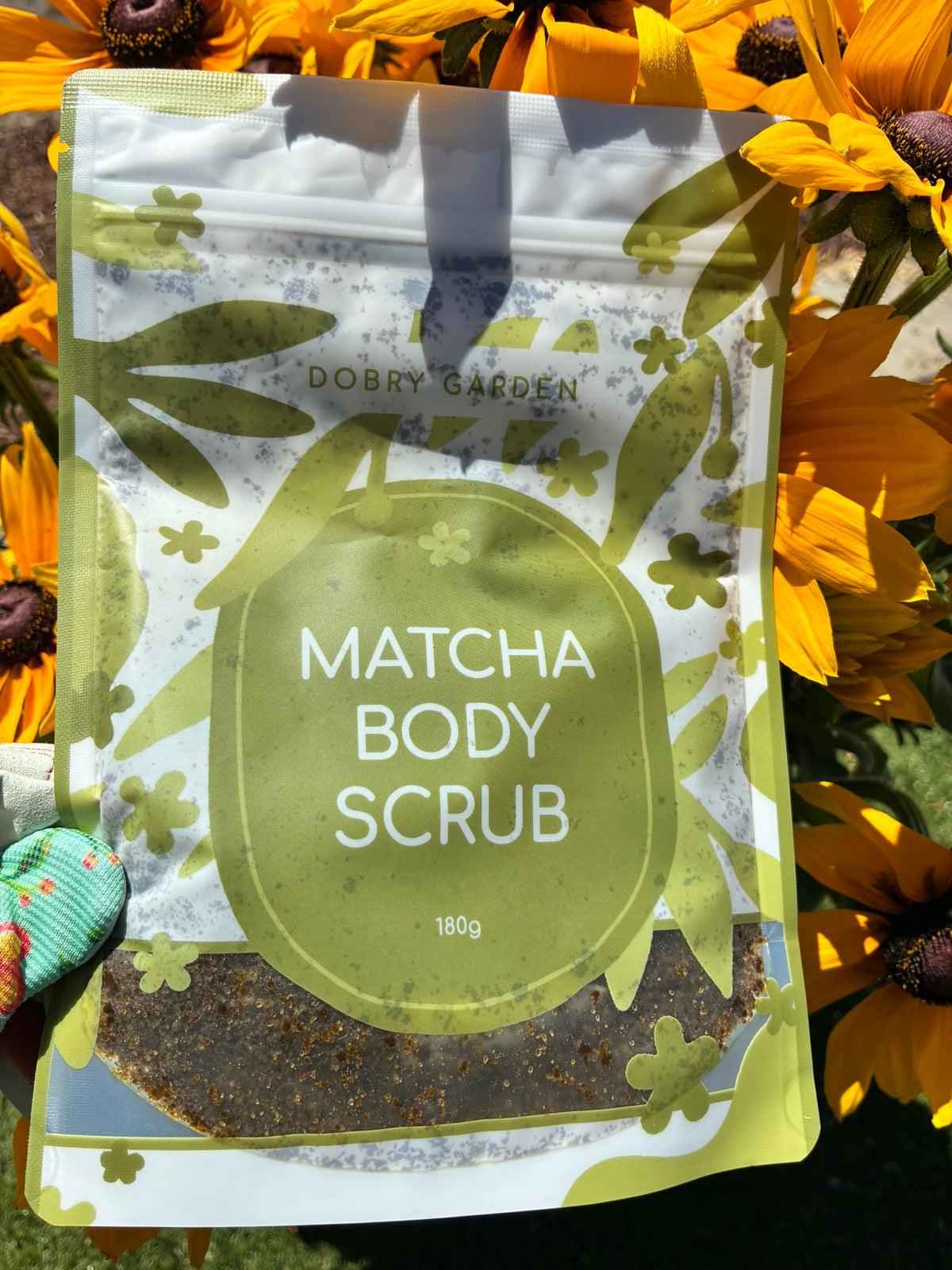Organic Matcha Mint Body Scrub