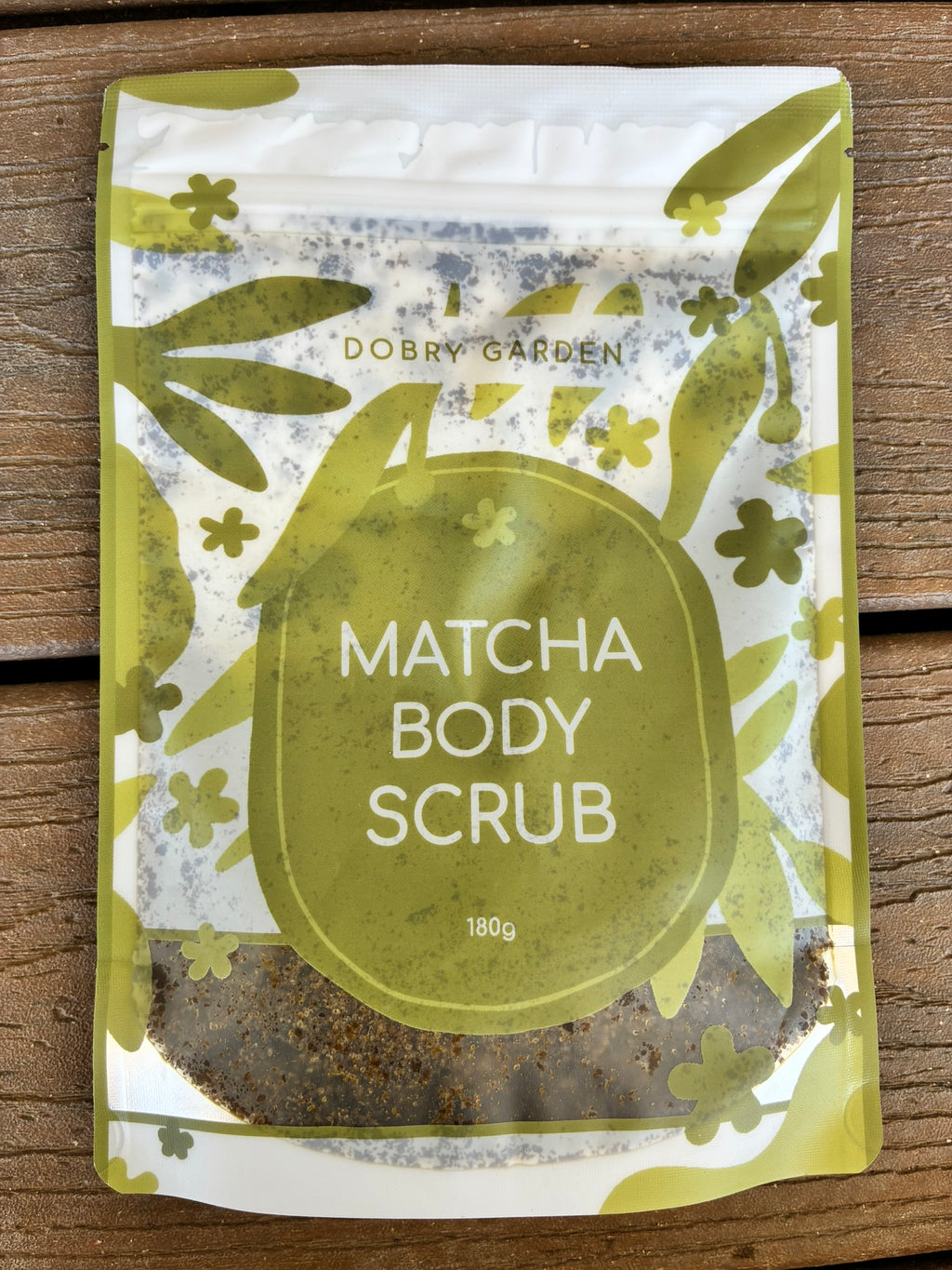 Organic Matcha Mint Body Scrub
