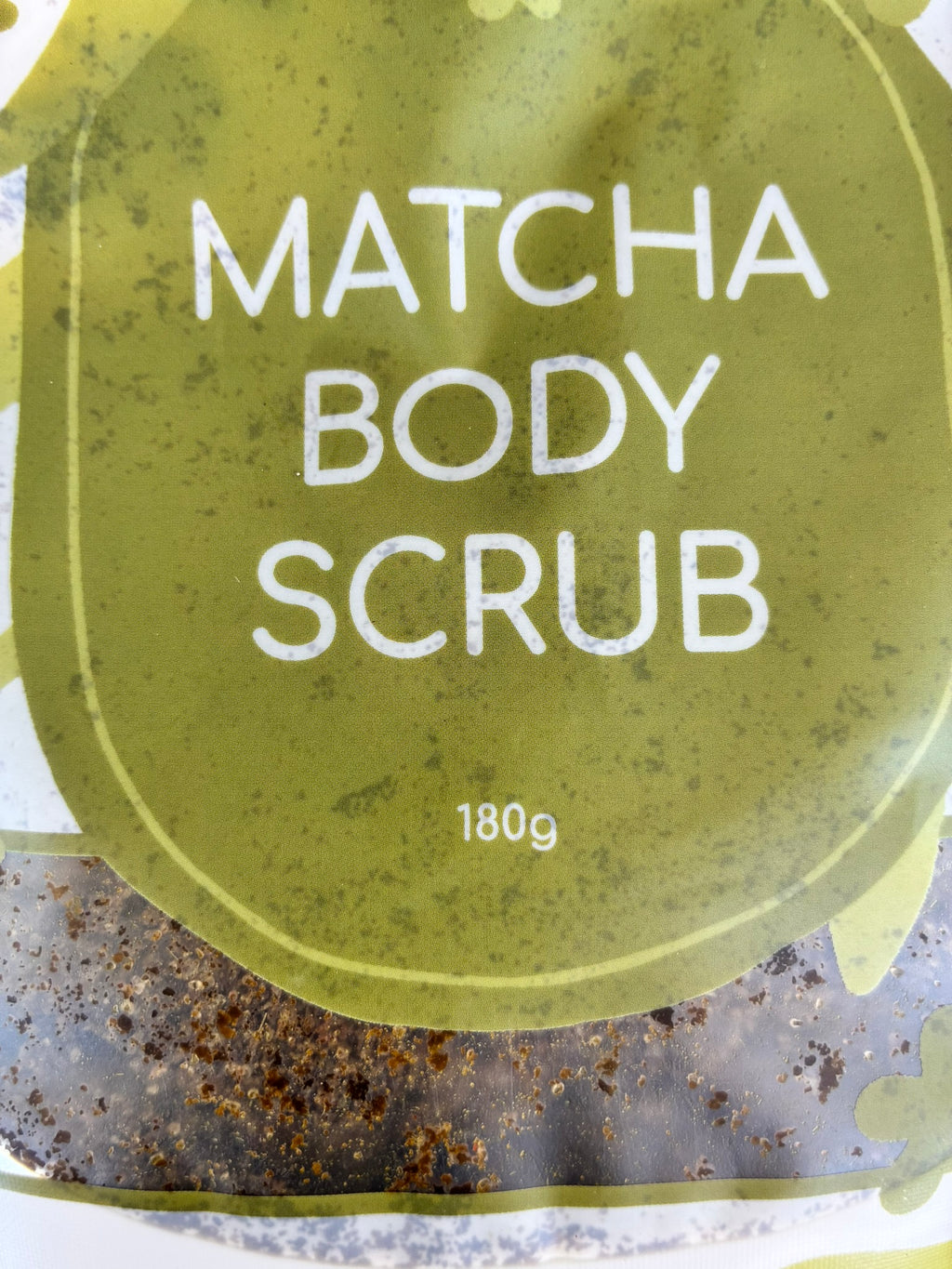 Organic Matcha Mint Body Scrub