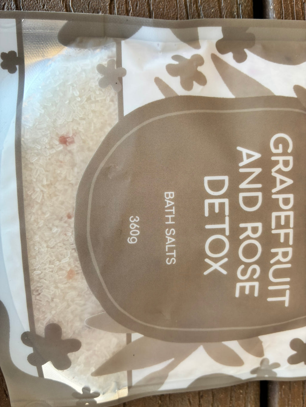 Grapefruit & Rose Detox Bath Salts