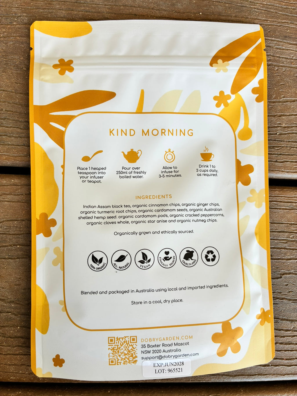 Organic SUPER Chai Tea