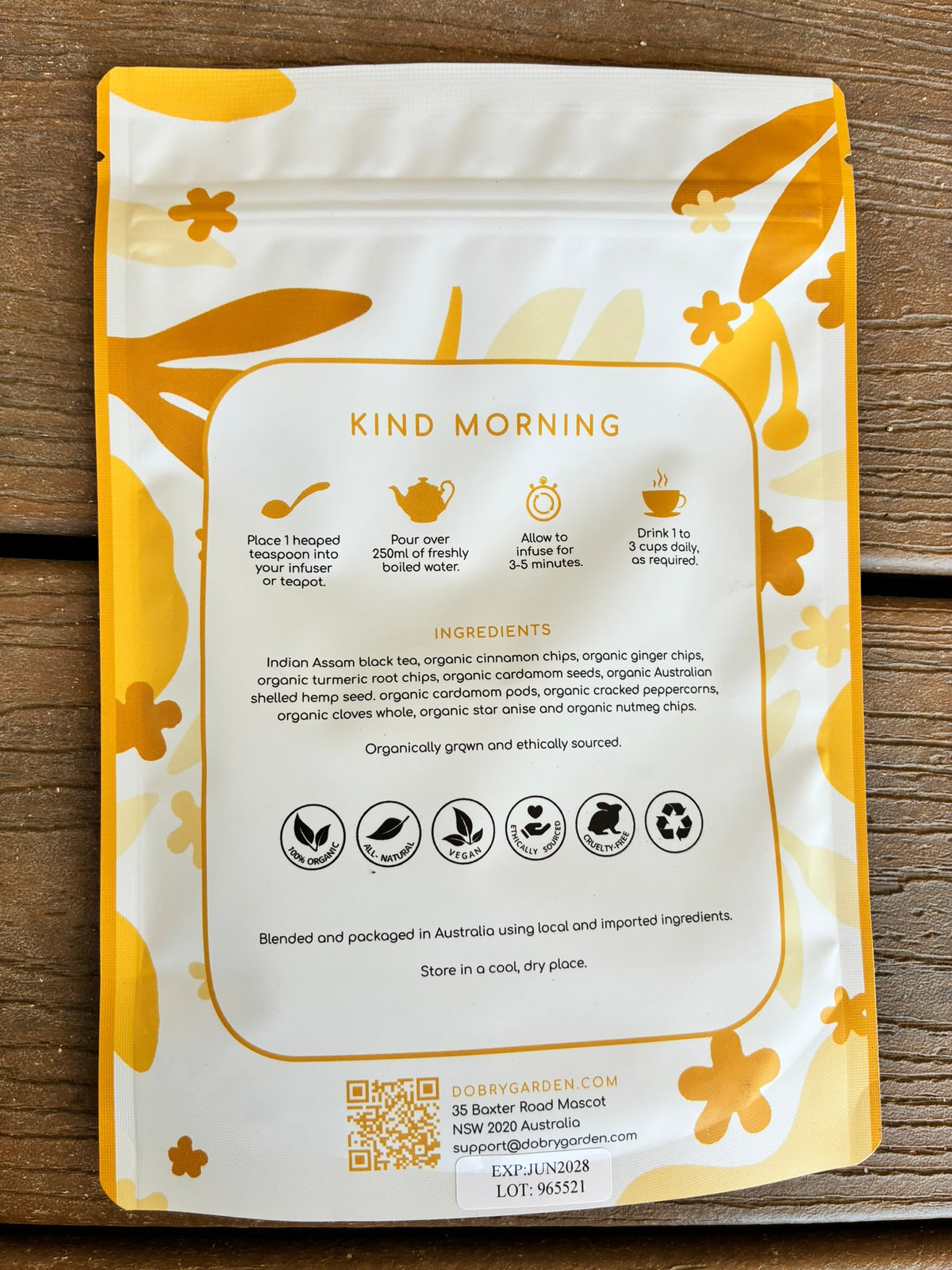 Organic SUPER Chai Tea