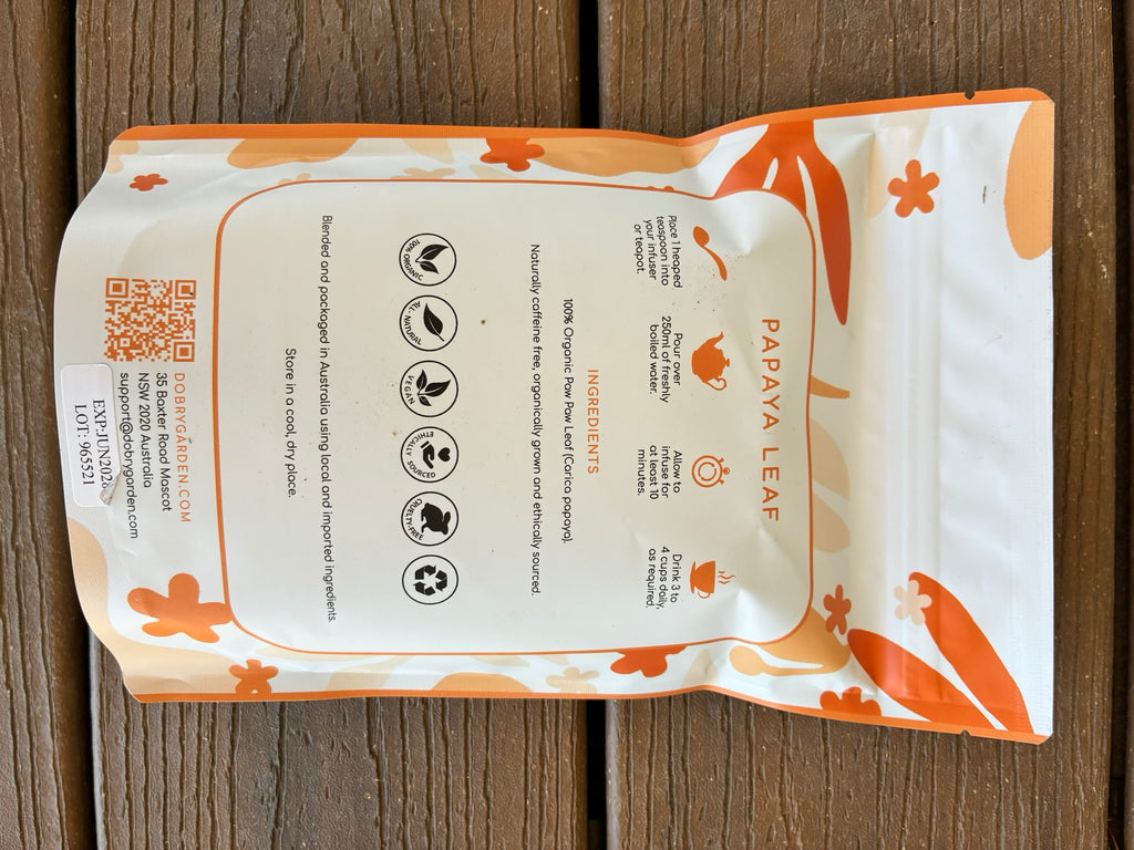 Bondi Organic Paw Paw/Papaya Leaf Tea