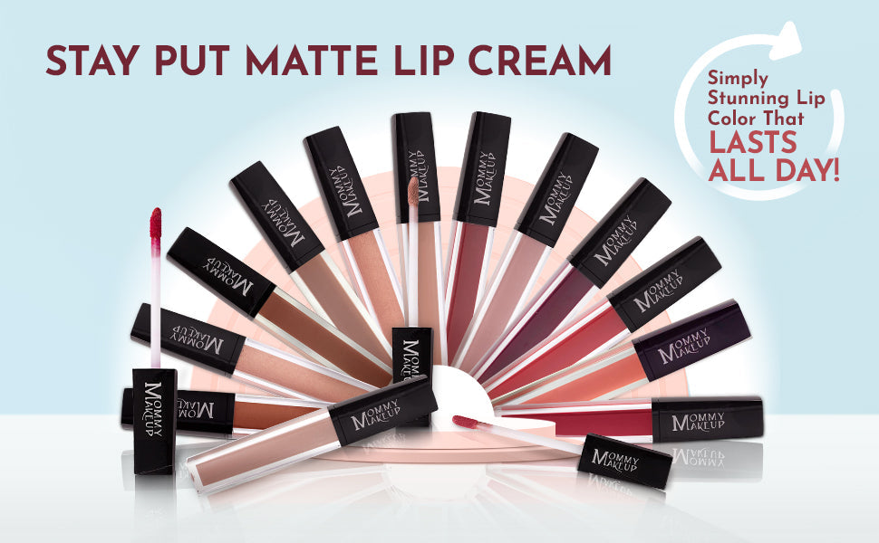 Mary Ann Stay Put Matte Lip Cream | Stunning Kiss-Proof Lipstick