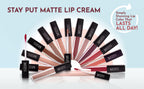 Farrah Stay Put Matte Lip Cream | Stunning Kiss-Proof Lipstick