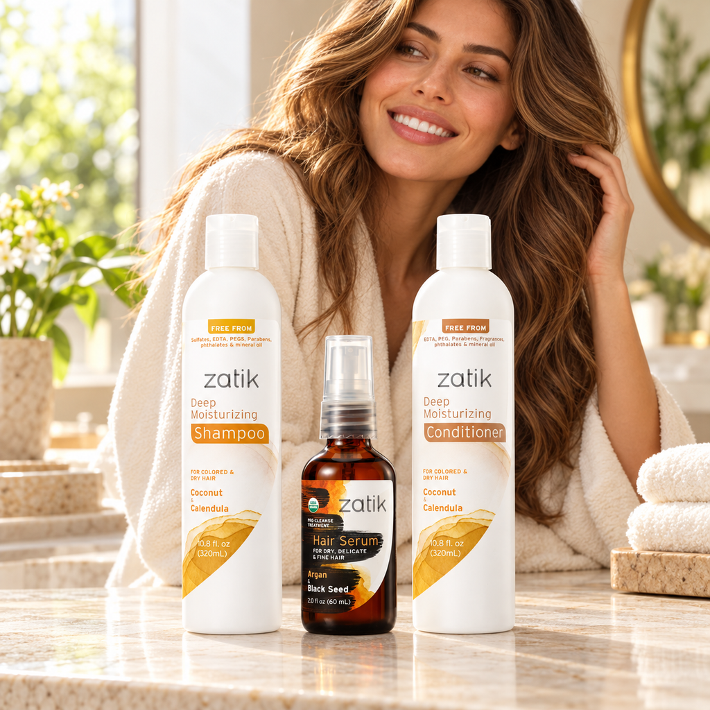 Deep Moisturizing Set + Hair Serum