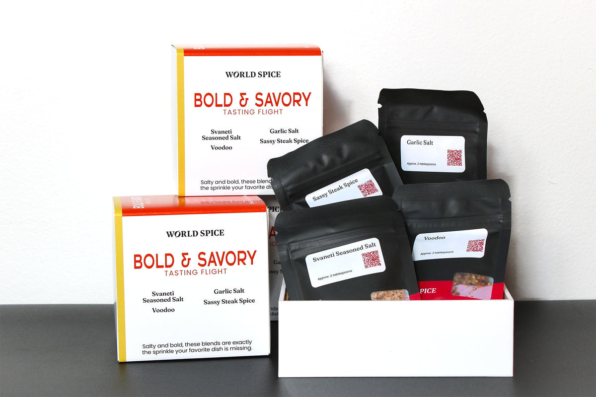 Bold & Savory Tasting Flight