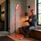 Nicebeam Sleep Healing Red Light Floor Lamp with Remote