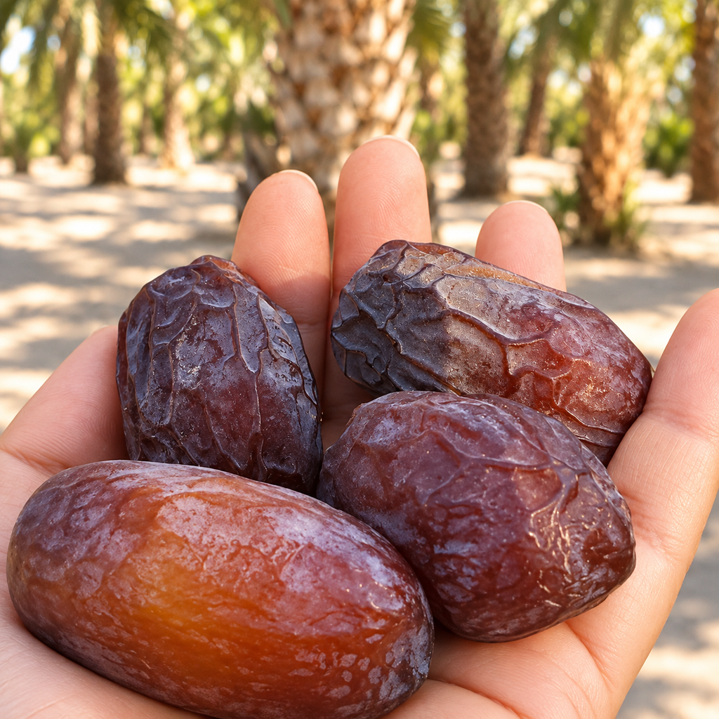 Soft Rutab Medjool Dates