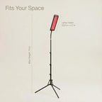 Nicebeam Sleep Healing Red Light Floor Lamp with Remote